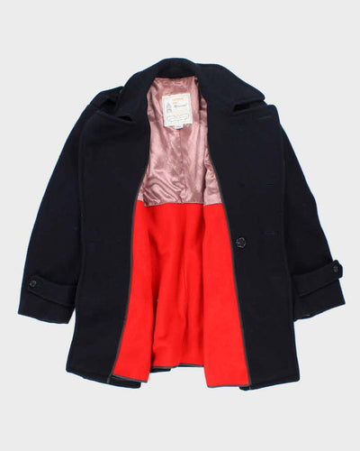Vintage 80's London Fog Double Breasted Pea Coat - M