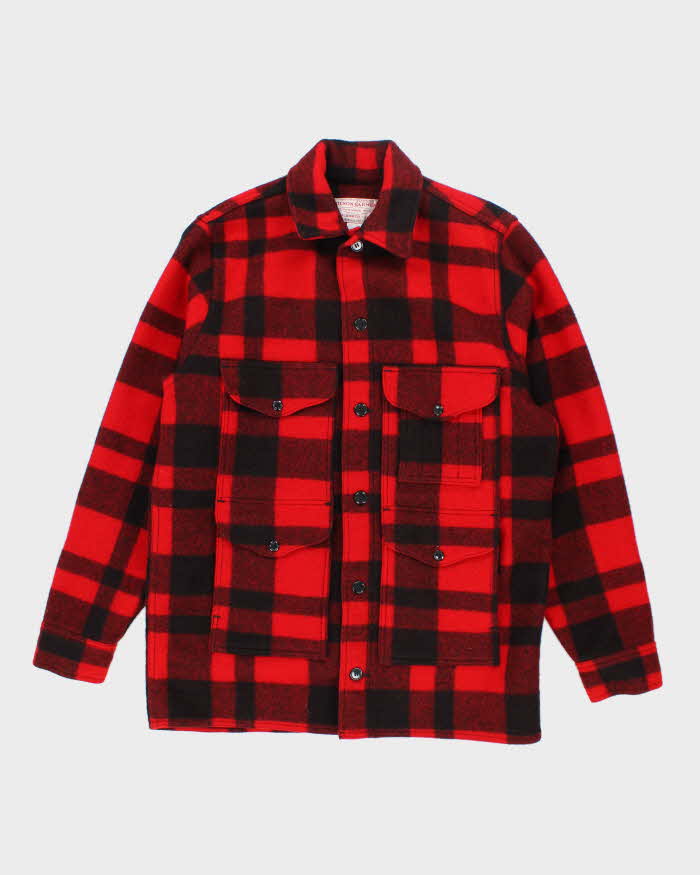 Vintage 80's Filson Heavyweight Cruiser Button Up Coat - L