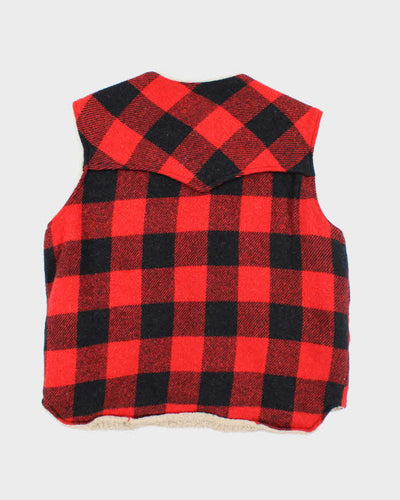 Vintage 80's Cal Craft Lined Sleeveless Jacket - M