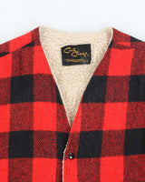 Vintage 80's Cal Craft Lined Sleeveless Jacket - M