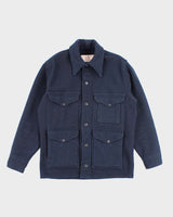 Vintage 80's Filson Heavyweight Multi Pocket Wool Shirt Jacket - L