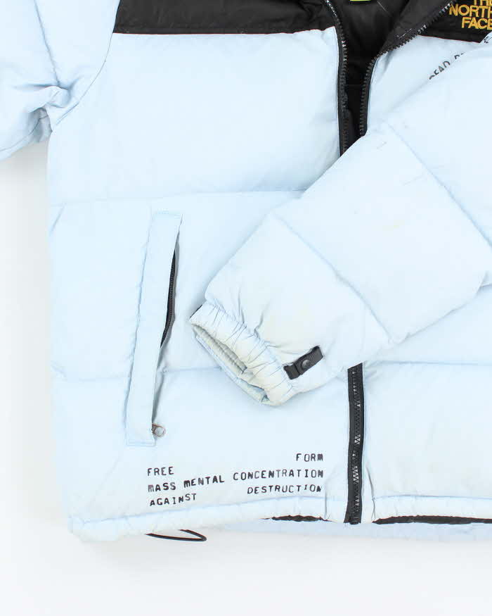 The North Face x Braindead Graphic Printed Nupste Puffer Jacket - S