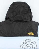 The North Face x Braindead Graphic Printed Nupste Puffer Jacket - S