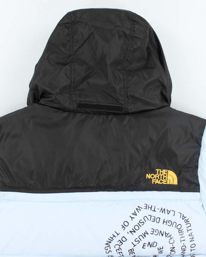 The North Face x Braindead Graphic Printed Nupste Puffer Jacket - S