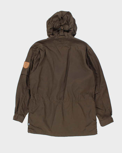 Vintage Fjall Raven Hooded Multi Pocket Rain Jacket - M
