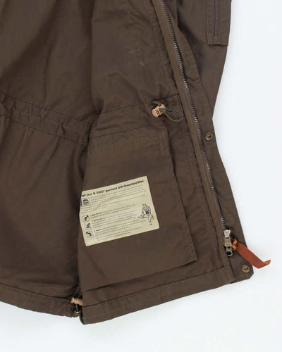 Vintage Fjall Raven Hooded Multi Pocket Rain Jacket - M