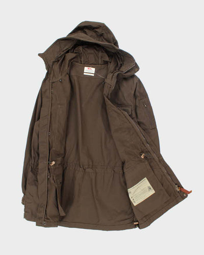 Vintage Fjall Raven Hooded Multi Pocket Rain Jacket - M