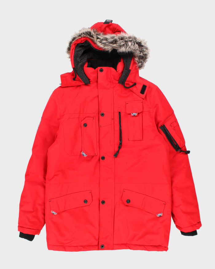 Vintage 2000's Tokyo Laundry Insulated Hooded Jacket - M