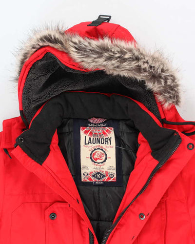 Vintage 2000's Tokyo Laundry Insulated Hooded Jacket - M