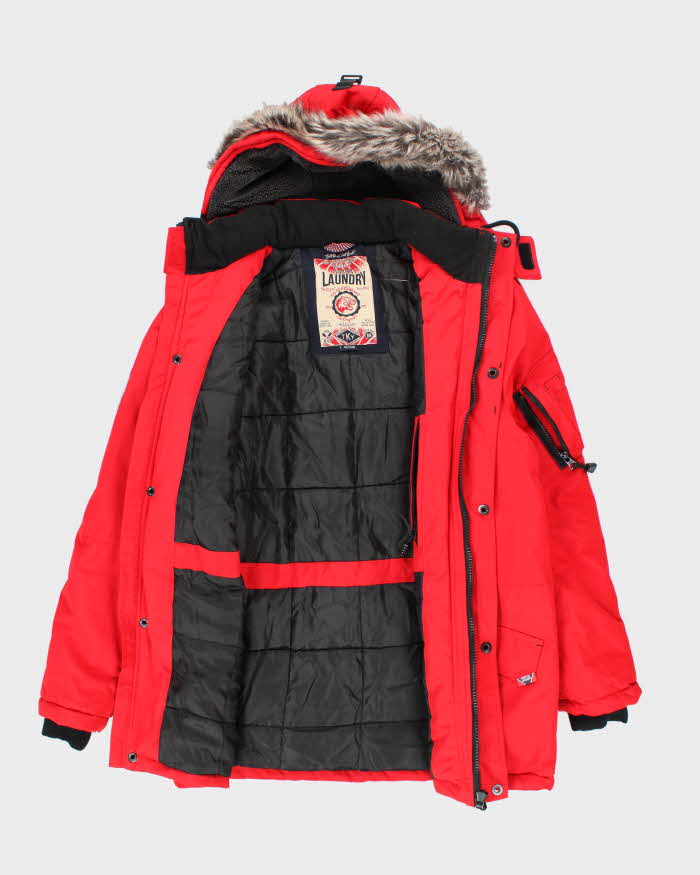 Vintage 2000's Tokyo Laundry Insulated Hooded Jacket - M