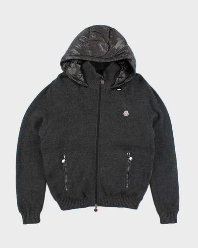 Vintage 2000's Moncler Half Fleece Half Puffer Zip Up Jacket - XXL