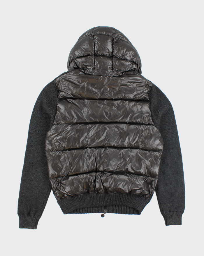 Vintage 2000's Moncler Half Fleece Half Puffer Zip Up Jacket - XXL