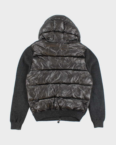 Vintage 2000's Moncler Half Fleece Half Puffer Zip Up Jacket - XXL