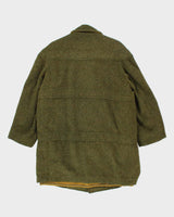 Vintage 80's London Fog Heavyweight Lined Overcoat - L