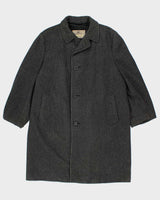 Vintage 90's Aquascutum Heavyweight Overcoat - XL