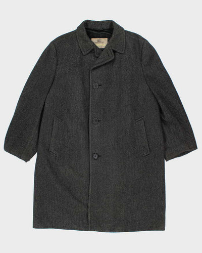Vintage 90's Aquascutum Heavyweight Overcoat - XL