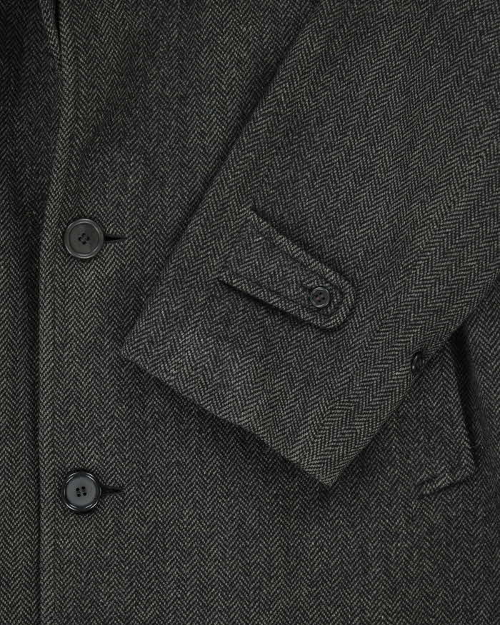 Vintage 90's Aquascutum Heavyweight Overcoat - XL