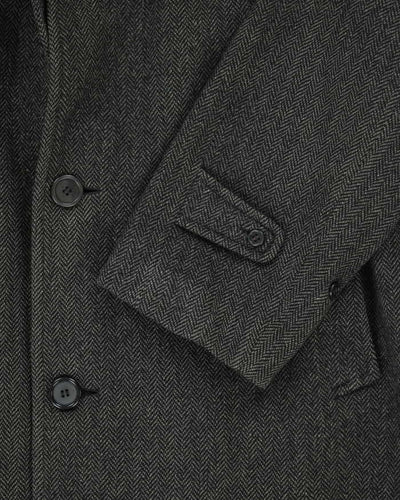 Vintage 90's Aquascutum Heavyweight Overcoat - XL
