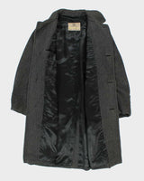 Vintage 90's Aquascutum Heavyweight Overcoat - XL