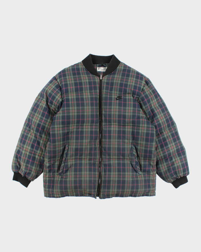 Vintage 90's Nike Japan Exclusive Puffer Bomber Jacket - L