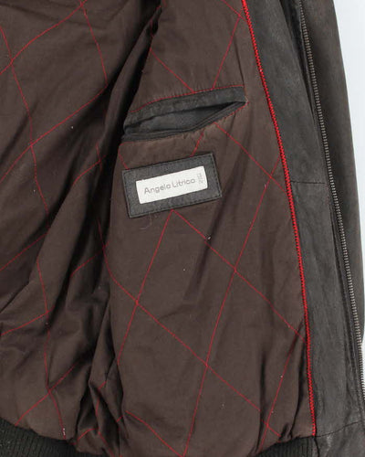 Vintage 90's Heavyweight Lined Multi Pocket Jacket - L