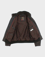 Vintage 90's Heavyweight Lined Multi Pocket Jacket - L