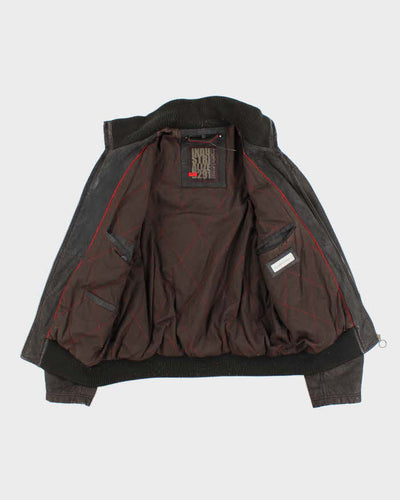 Vintage 90's Heavyweight Lined Multi Pocket Jacket - L