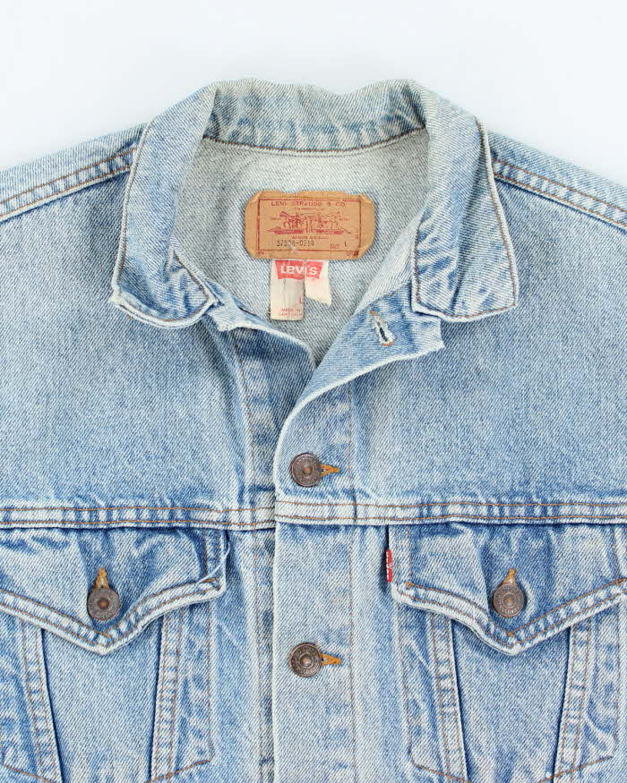 Vintage 90's Levi's Medium Wash Denim Jacket - L