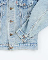 Vintage 90's Levi's Medium Wash Denim Jacket - L