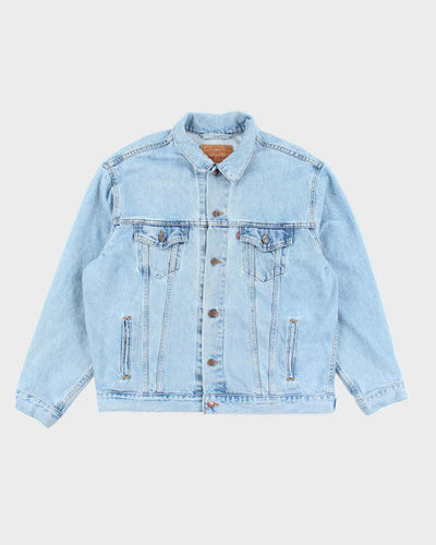 Vintage 90's Levi's Light Wash Denim Jacket - XL