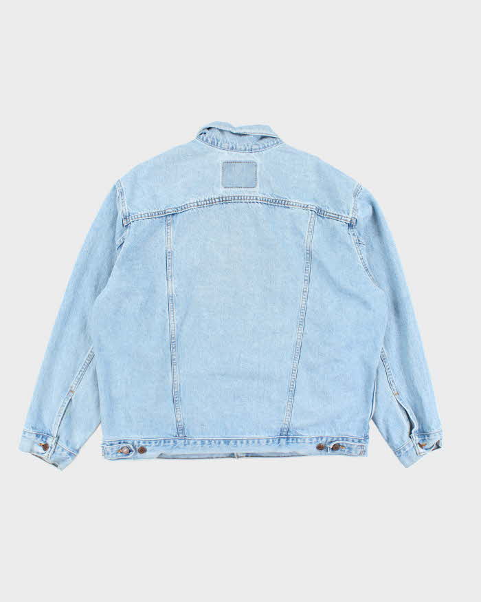 Vintage 90's Levi's Light Wash Denim Jacket - XL