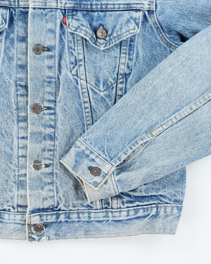 Vintage 90's Levi's Light Wash Denim Jacket - M