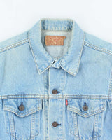 Vintage 90's Levi's Light Wash Denim Jacket - M