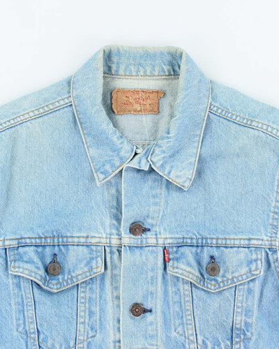 Vintage 90's Levi's Light Wash Denim Jacket - M