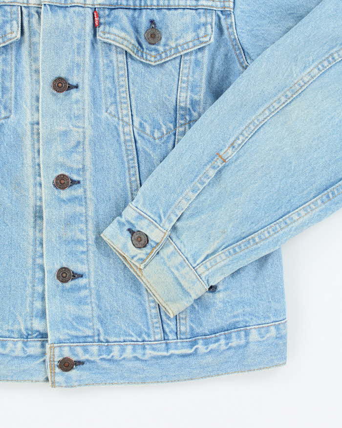 Vintage 90's Levi's Light Wash Denim Jacket - M