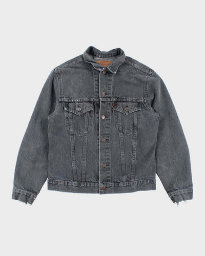 Vintage 90's Levi's Grey Wash Denim Jacket - L