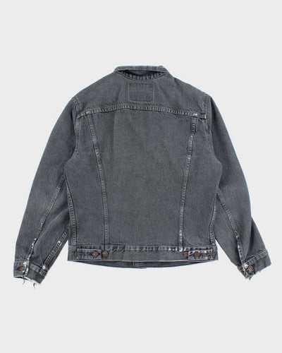 Vintage 90's Levi's Grey Wash Denim Jacket - L