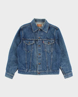 Vintage 90's Levi's Dark Wash Denim Jacket - M
