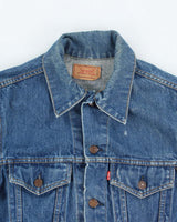 Vintage 90's Levi's Dark Wash Denim Jacket - M
