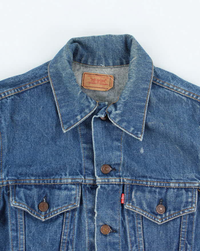 Vintage 90's Levi's Dark Wash Denim Jacket - M