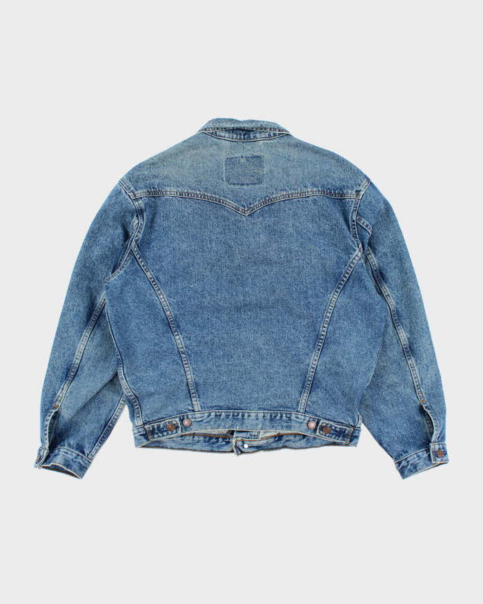 Vintage Levi's Oversized Dark Wash Denim Jacket - L – Rokit
