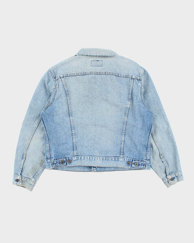 Vintage Levi's Oversized Light Wash Denim Jacket - M
