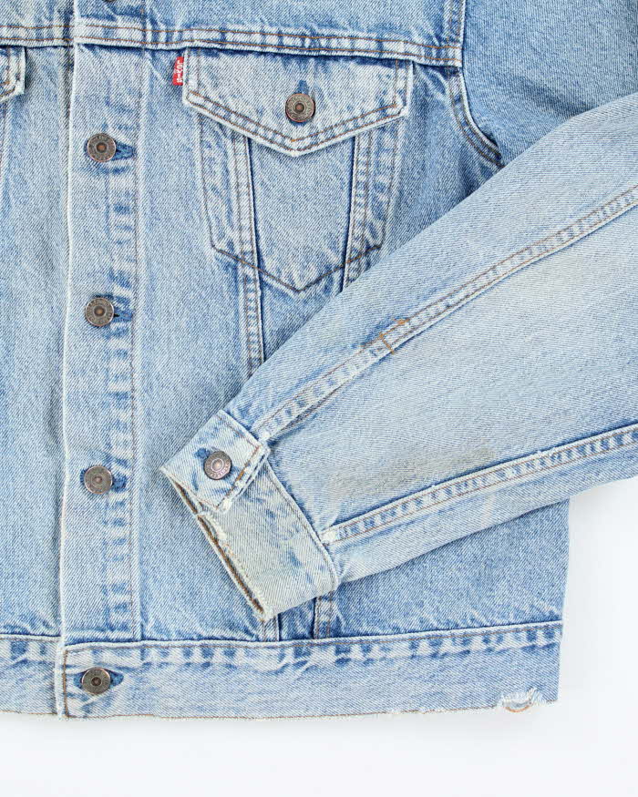 Vintage Levi's Oversized Light Wash Denim Jacket - M
