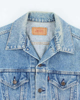 Vintage 80's Levi's First Line Medium Wash Denim Jacket - M
