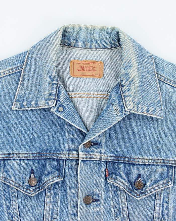 Vintage 80's Levi's First Line Medium Wash Denim Jacket - M