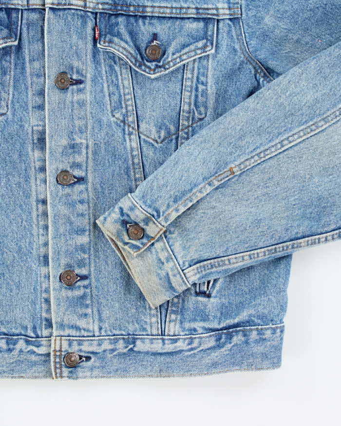 Vintage 80's Levi's First Line Medium Wash Denim Jacket - M