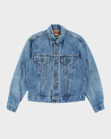 Vintage 80's Levi's First Line Dark Wash Denim Jacket - M