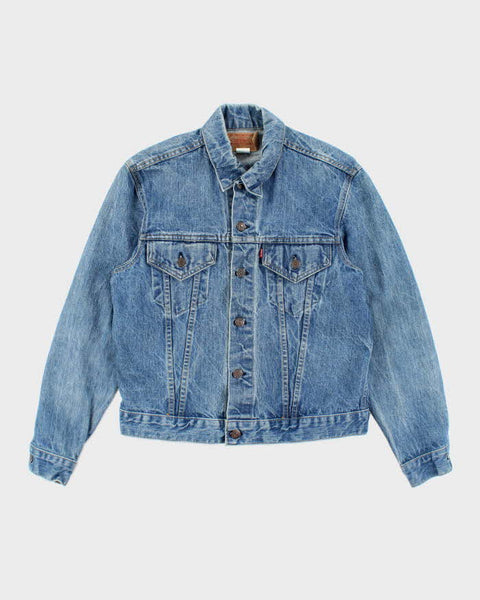 Vintage 80's Levi's First Line Dark Wash Denim Jacket - M – Rokit