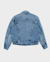 Vintage 80's Levi's First Line Dark Wash Denim Jacket - M