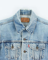 Vintage 80's Levi's Medium Wash Denim Jacket - S